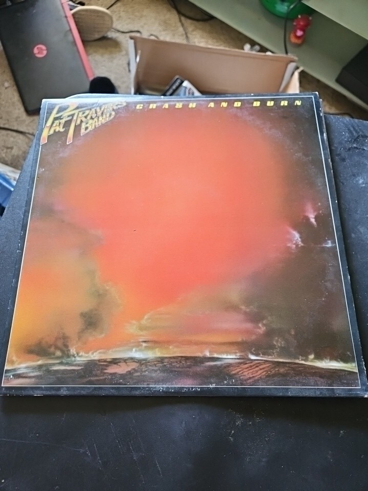 Pat Travers Band - Crash And Burn Vinyl LP 1980 Polydor PD-1-6262 1st Press