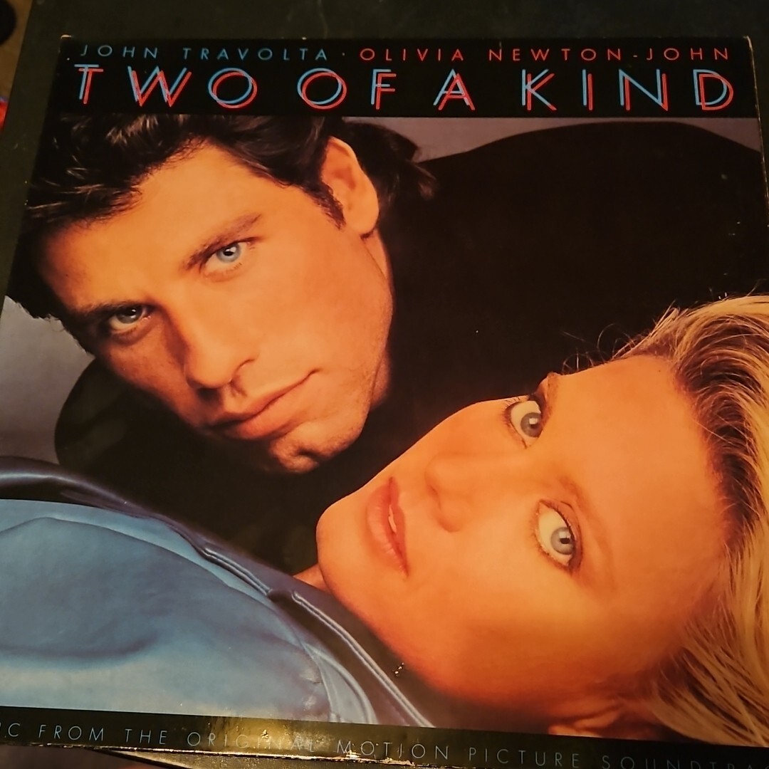 John Travolta Olivia Newton John Two of a Kind Vinyl LP (1983 MCA 6127) VG+