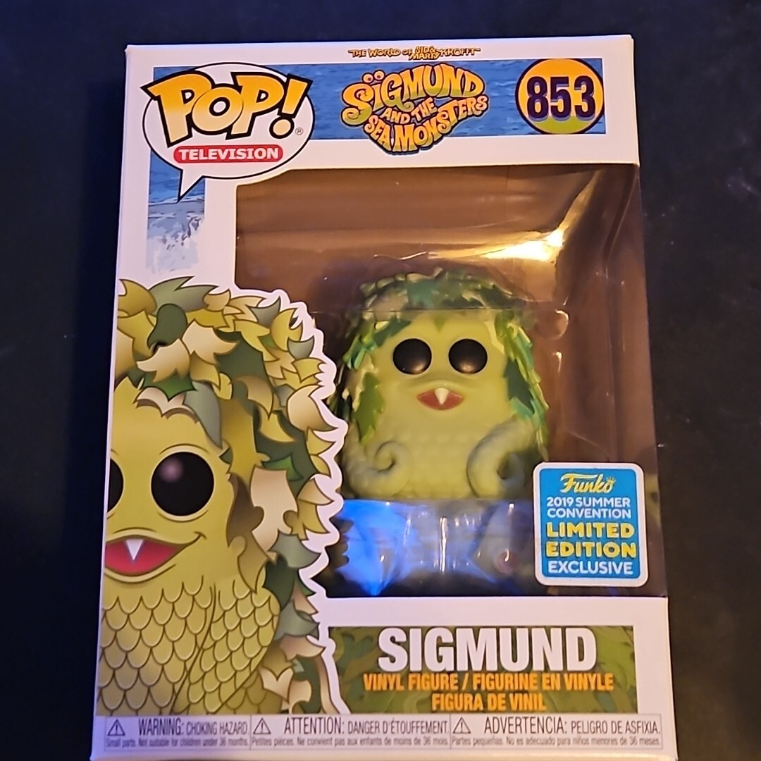 FUNKO POP - SIGMUND OF THE SEA MONSTERS 2019 SUMMER CONVENTION EXCLUSIVE!