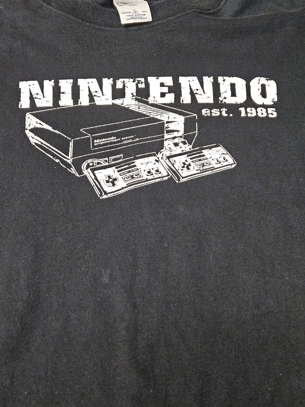 Nintendo Est 1985 T Shirt XL