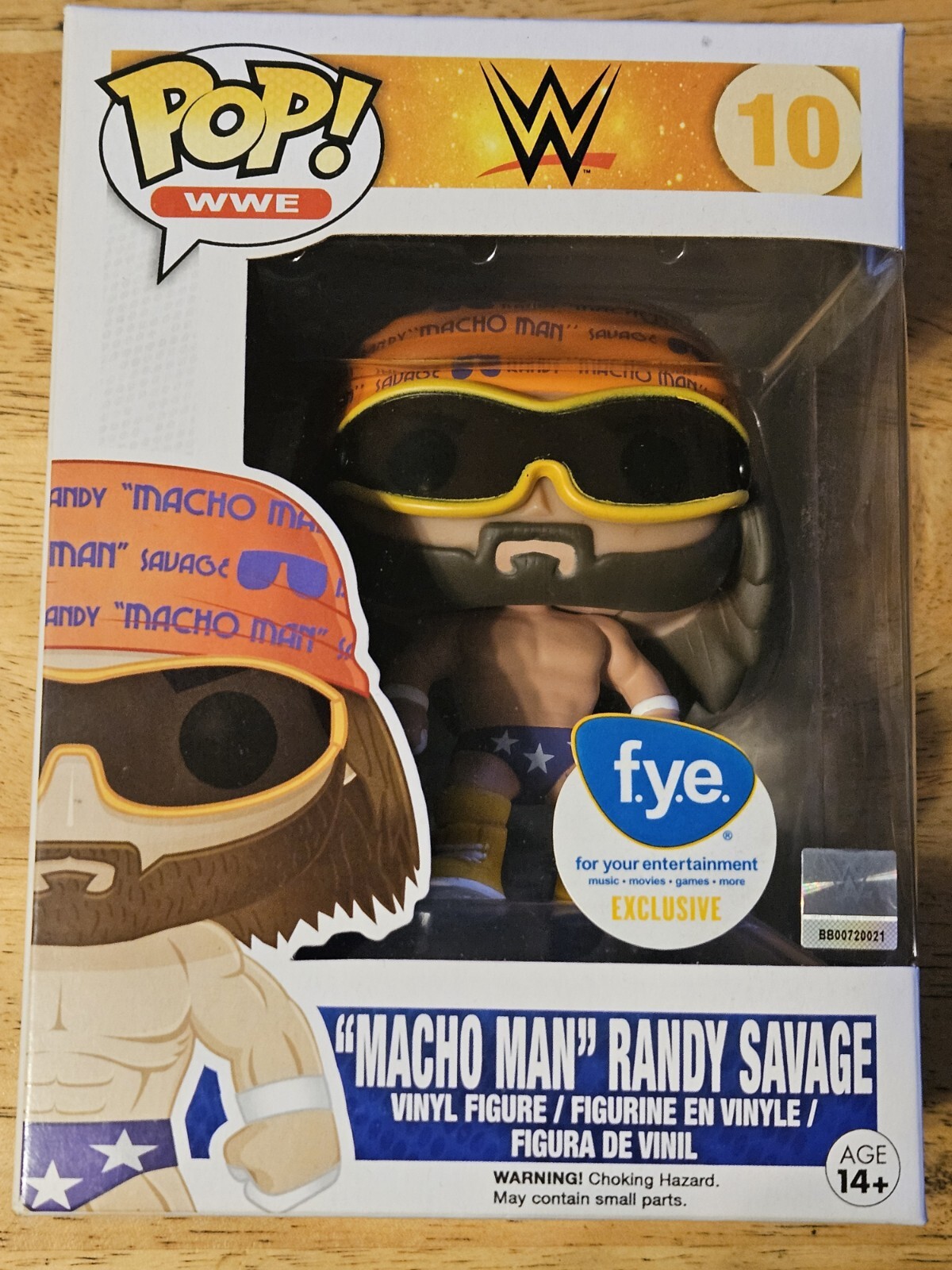 Funko Pop! Vinyl: WWE - Randy "Macho Man" Savage - For Your Entertainment (FYE)