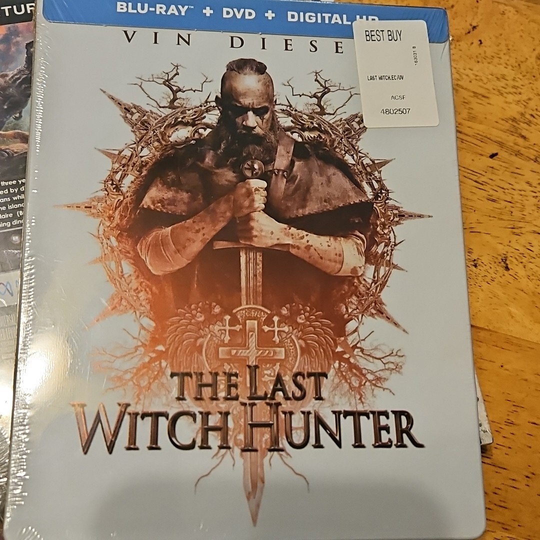 The Last Witch Hunter (Blu-ray) Best Buy STEELBOOK OOP!