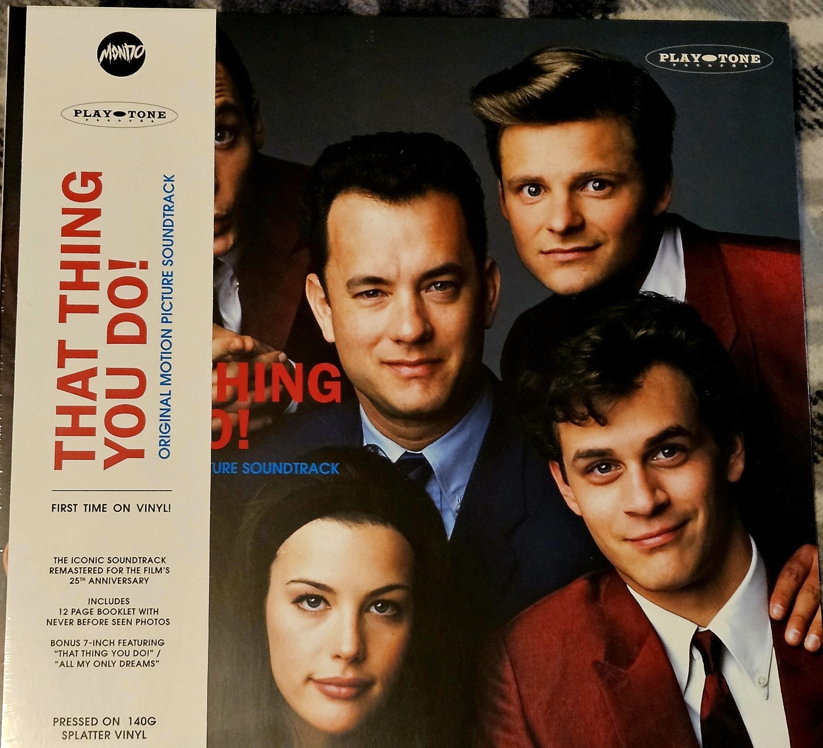 THAT THING YOU DO! MONDO SPLATTER 140 GRAM VINYL LP + 7" 45 SEALED!