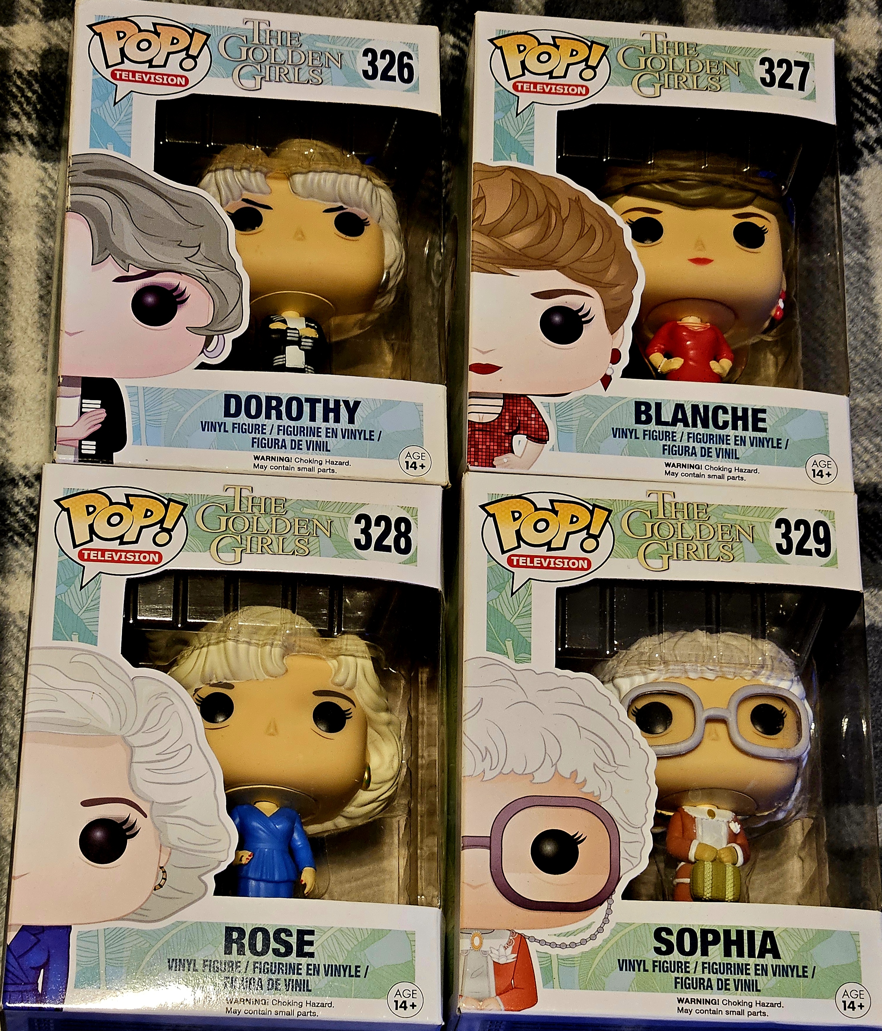 FUNKO POP GOLDEN GIRLS FULL SET!!