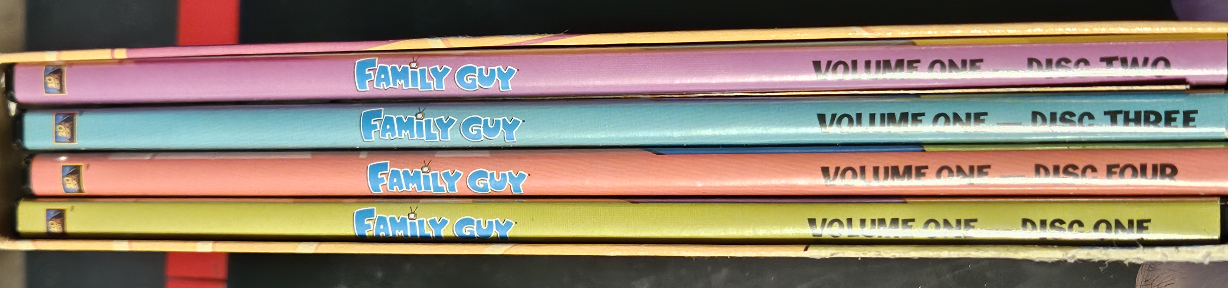 FAMILY GUY SEASONS 1 & 2 VOLUME ONE 4 DVD SET! photo 3
