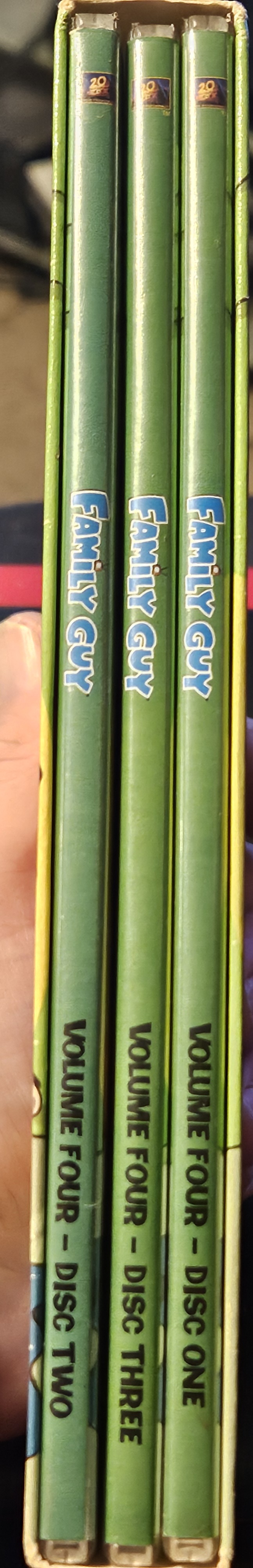 FAMILY GUY VOLUME FOUR 3 DVD SET photo 3