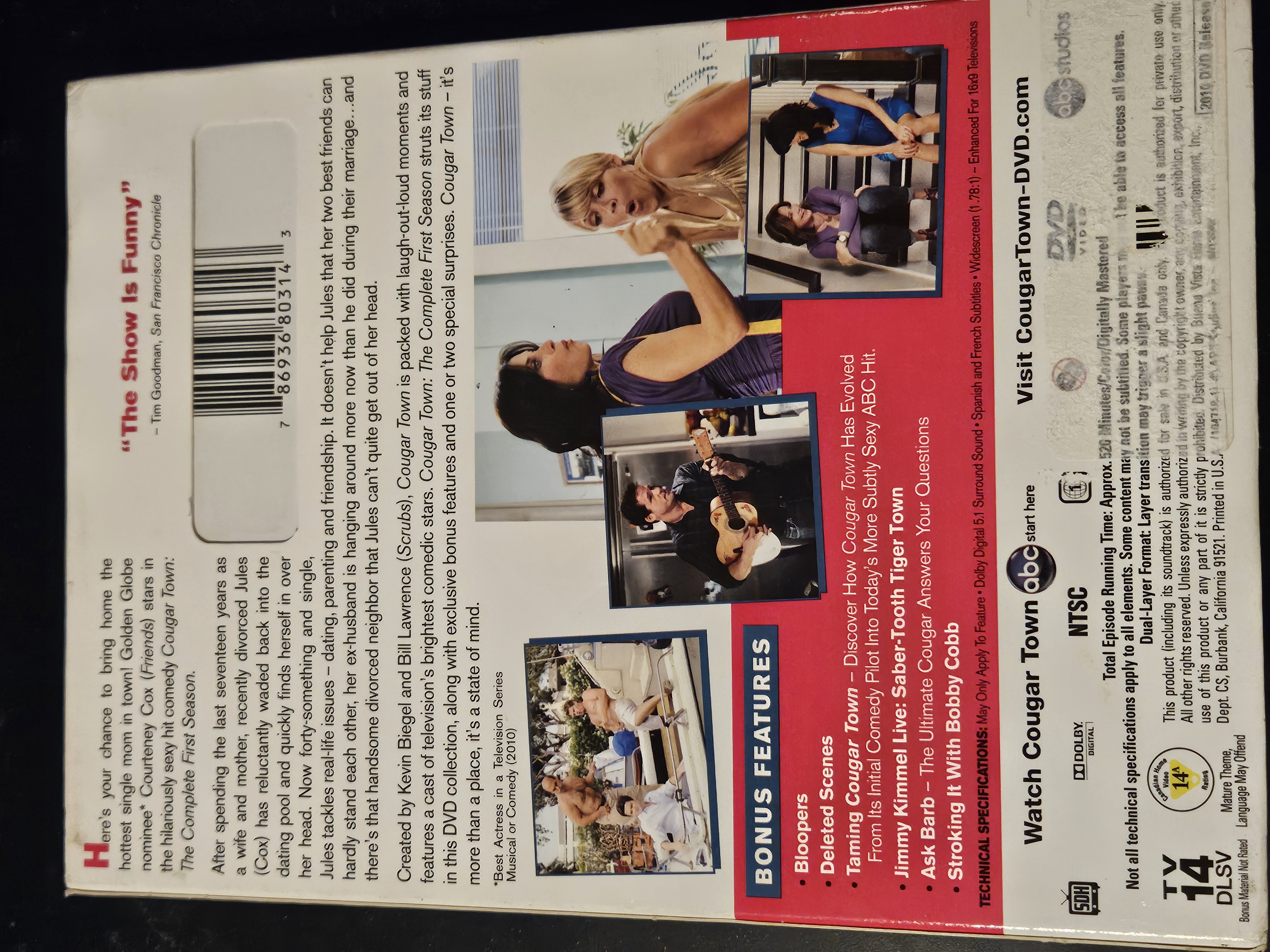 COUGAR TOWN - COMPLETE FIRST SEASON - NEW SEALED! photo 2