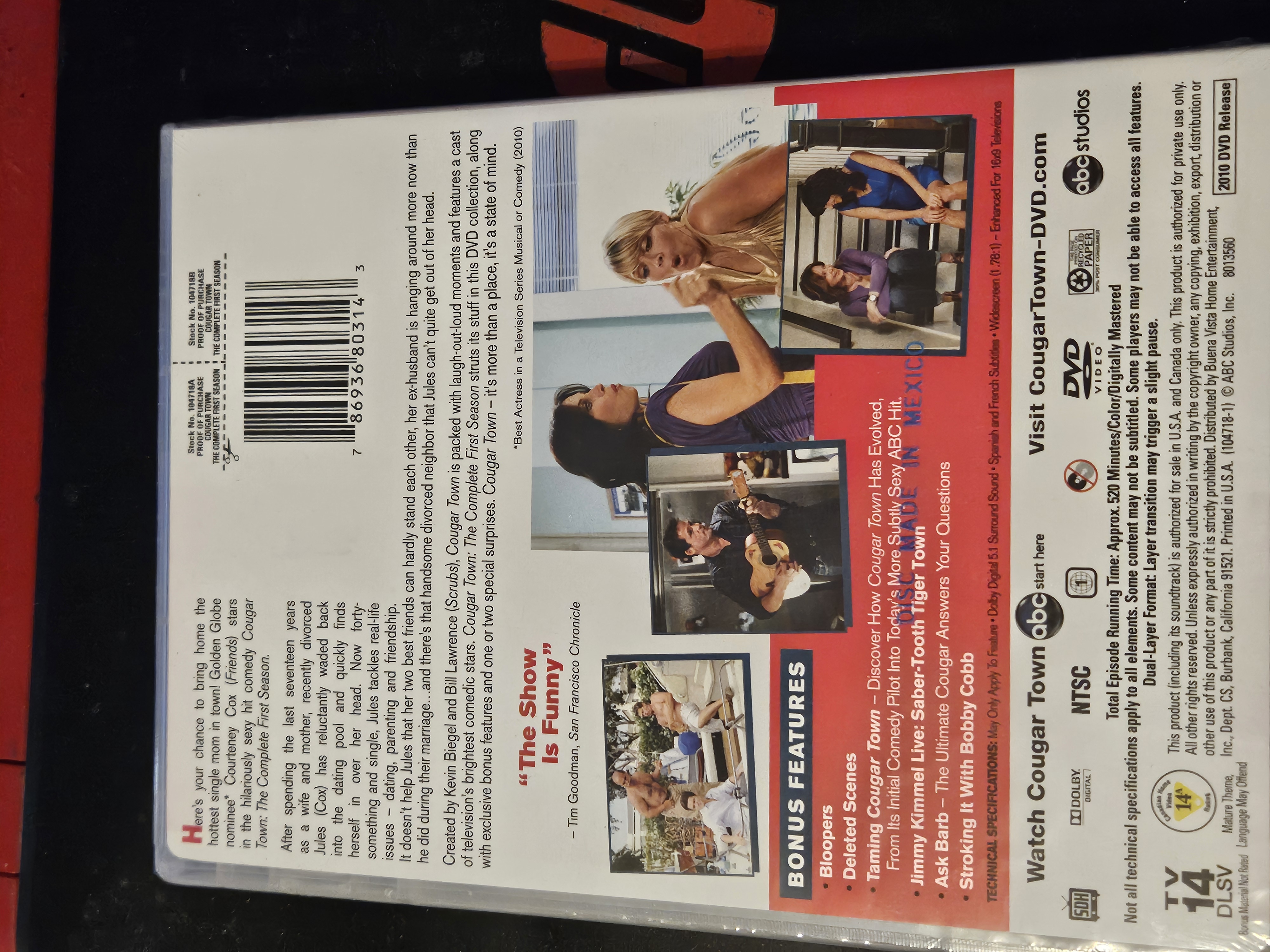 COUGAR TOWN - COMPLETE FIRST SEASON - NEW SEALED! photo 4