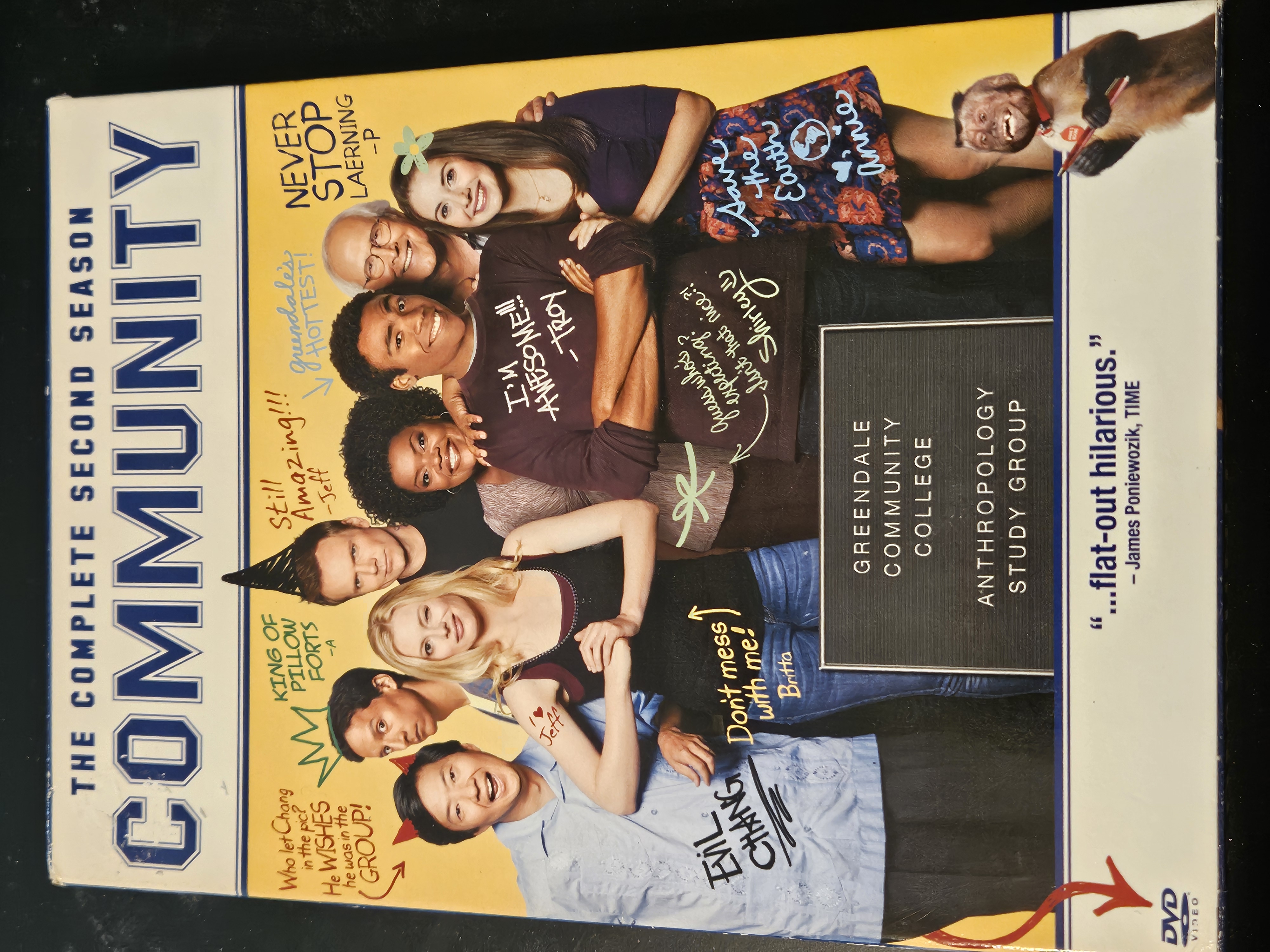 COMMUNITY COMPLETE SECOND SEASON 4 DISC DVD