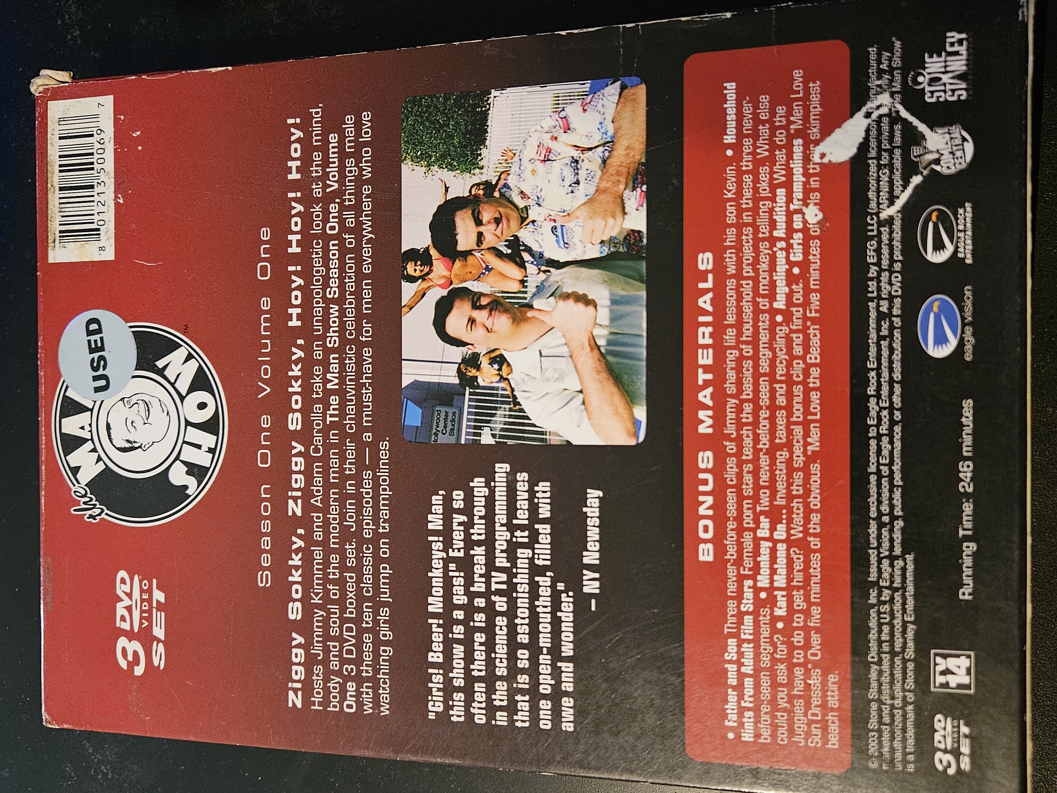 THE MAN SHOW - SEASON ONE VOLUME ONE 3 DISC DVD SET photo 2